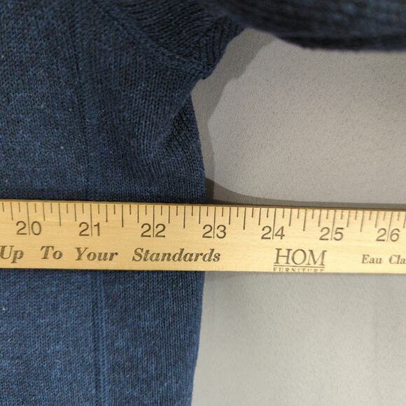 Patagonia Better Sweater Mens L Blue Logo 1/4 Zip Gorpcore Hiking - Picture 6 of 9